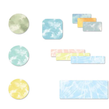 School Labels - Tie-Dye 2